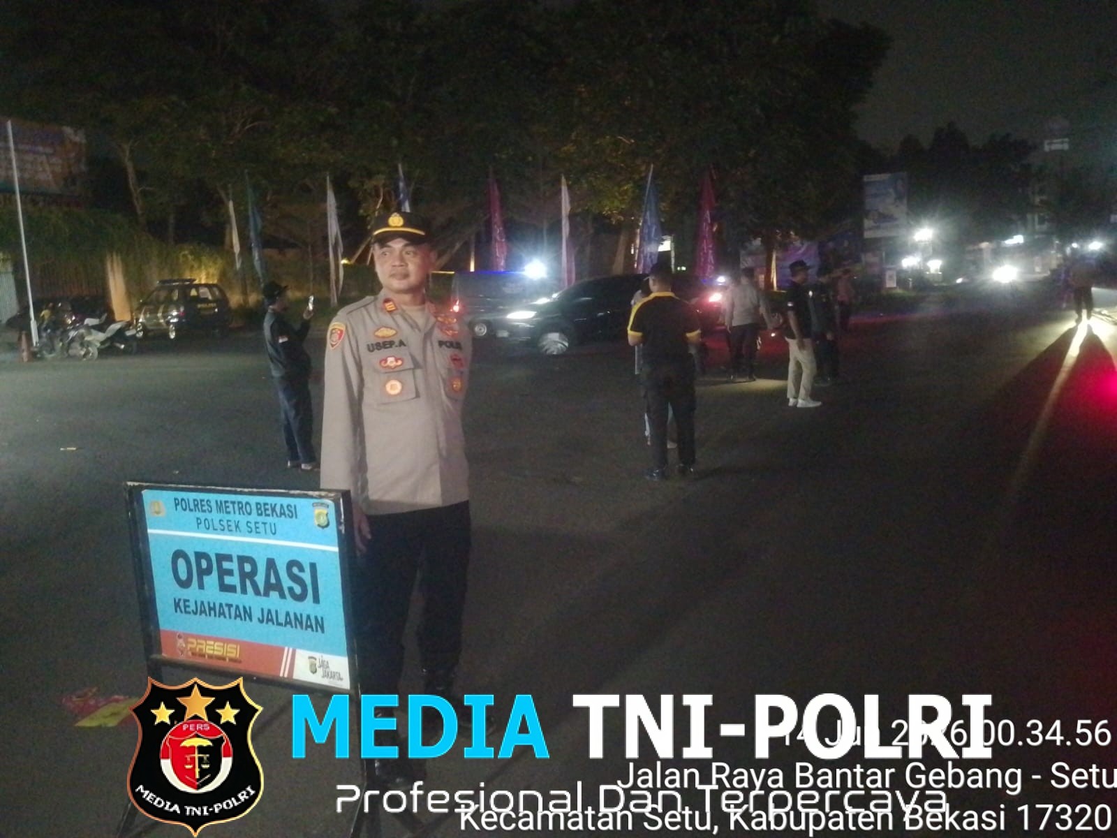 OKJ di Setu, Polisi Periksa Puluhan Kendaraan untuk Antisipasi 3C dan Premanisme