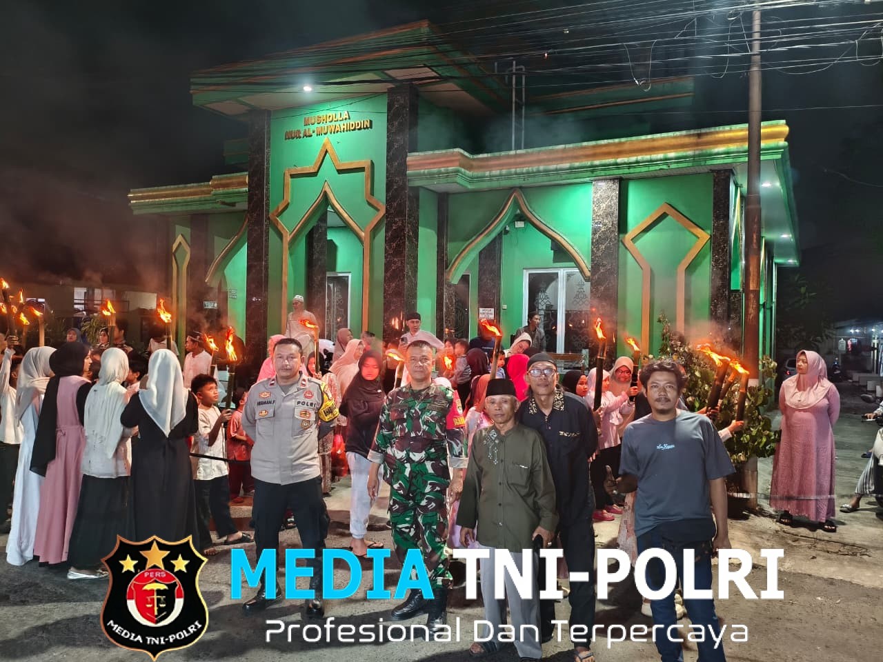 JAGA JAKARTA JAGA BEKASI, Polsek Tambun Selatan Pelayanan Pengamanan Pawai Tahun Baru Islam 1 Muharram 1448 H di Kp. Pekopen