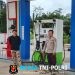 Patroli Humanis di Tengah Hari, Polisi Sambangi SPBU Kuala Behe untuk Pastikan Keamanan dan Ketertiban