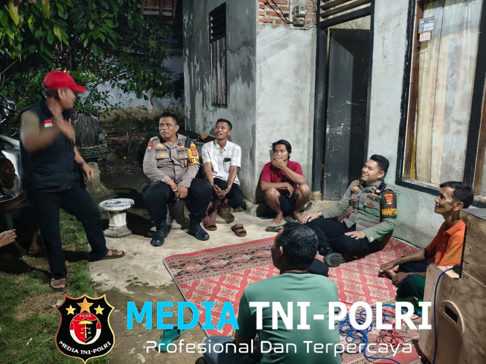 Respons Cepat Laporan 110, Polres Lampung Utara Hentikan Hiburan Musik yang Meresahkan Warga