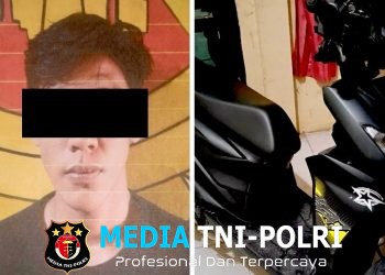 Dalih Jenguk Orang Tua, Pemuda di Lampung Tengah Bawa Kabur Sepeda Motor dan Akhirnya Ditangkap Polisi