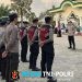 Jajaran Polres Mesuji Laksanakan Pengamanan Penyambutan Kedatangan Jamaah Haji Dari Tanah Suci Mekkah