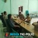 Jaga Jakarta Jaga Bekasi, Bhabinkamtibmas Sukaraja Sambangi Kantor Desa dan Perkuat Pesan Kamtibmas