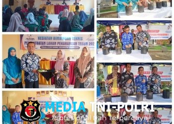 Bupati Pringsewu Riyanto Pamungkas Canangkan Gerakan Tanam Cabai Dan Serahkan Bantuan Pemanfaatan Lahan Pekarangan
