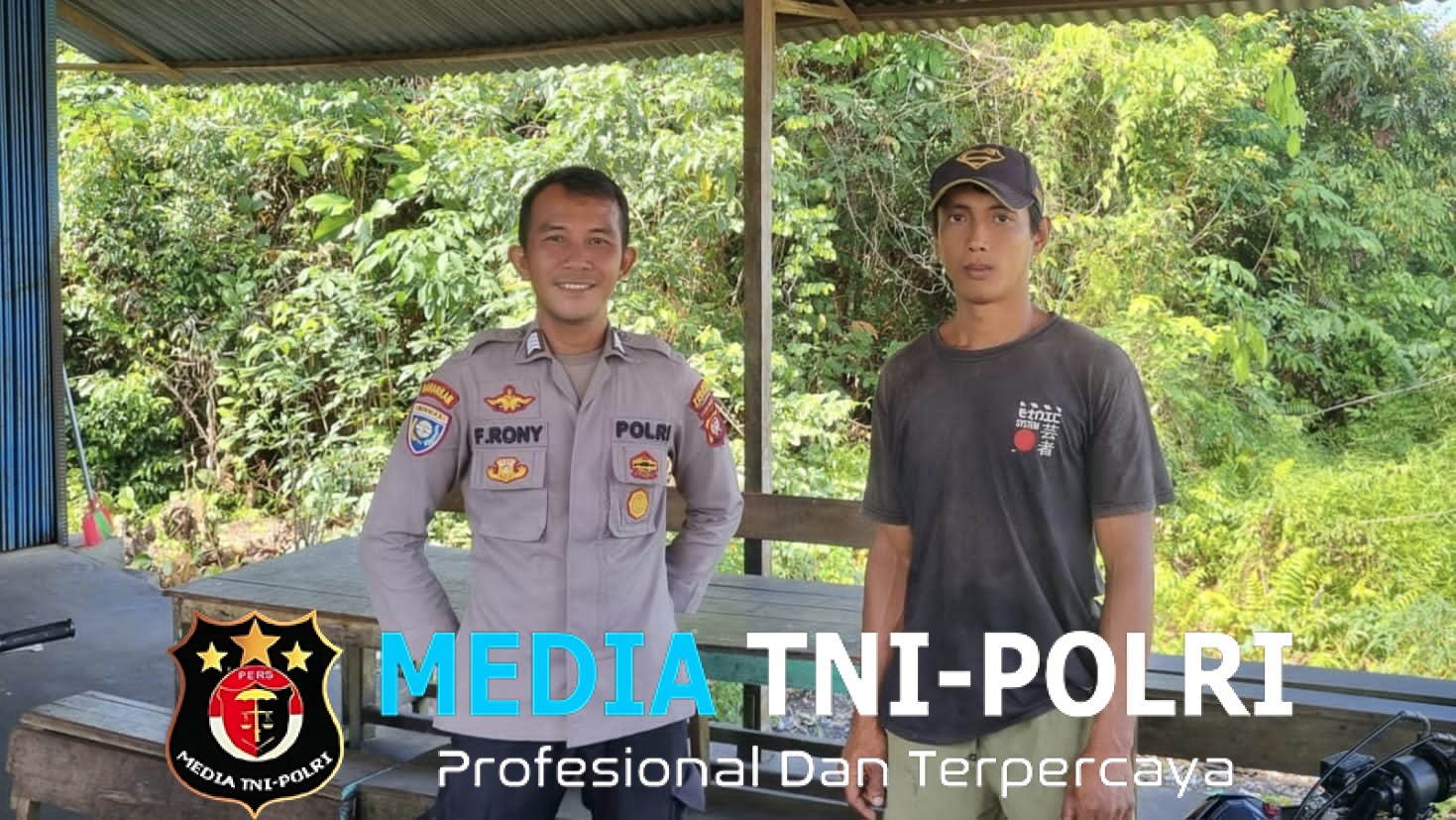 Patroli Rutin Siang Hari, Personel Polsek Menjalin Ajak Warga Jaga Kamtibmas