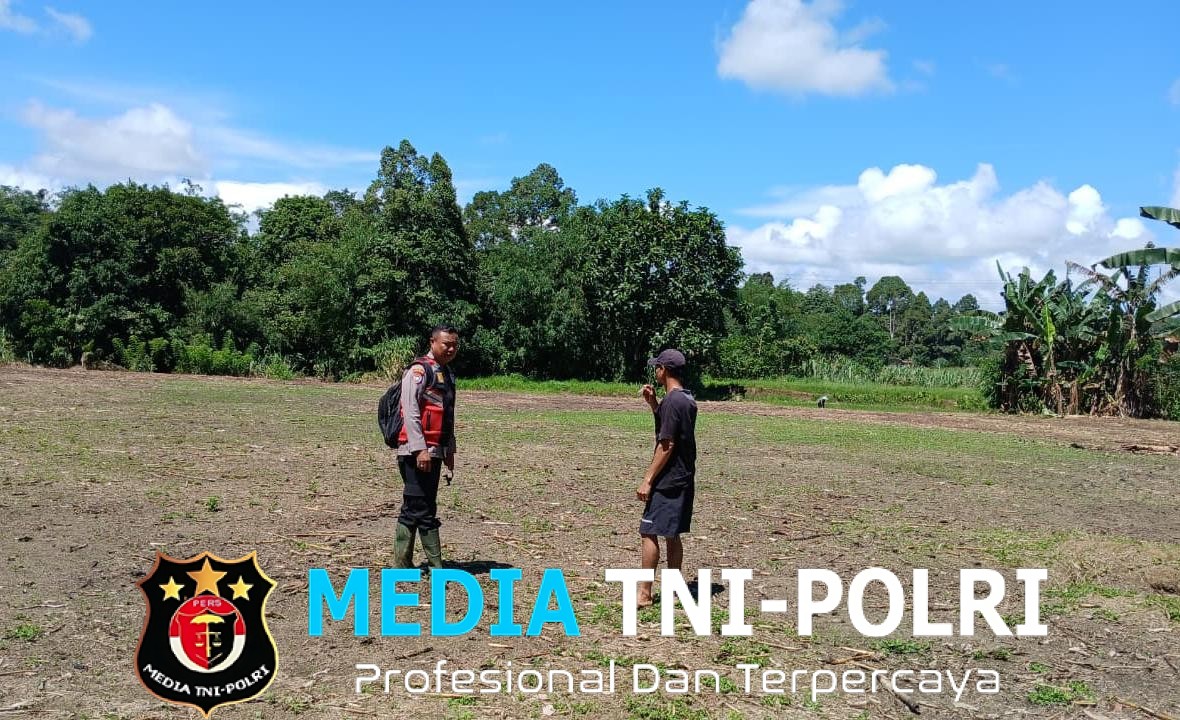 Bhabinkamtibmas Polsek Menyuke Lakukan Pengecekan Tanaman Jagung Serentak Kuartal II Ta 2026