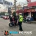 Polsek Setu Atur Arus Sore Hari di Pertigaan KUD, Pengendara Diimbau Tertib Berlalu Lintas