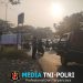 Polsek Cikarang Timur Layani Pengaturan Lalu Lintas di Perlintasan KA Kojengkang