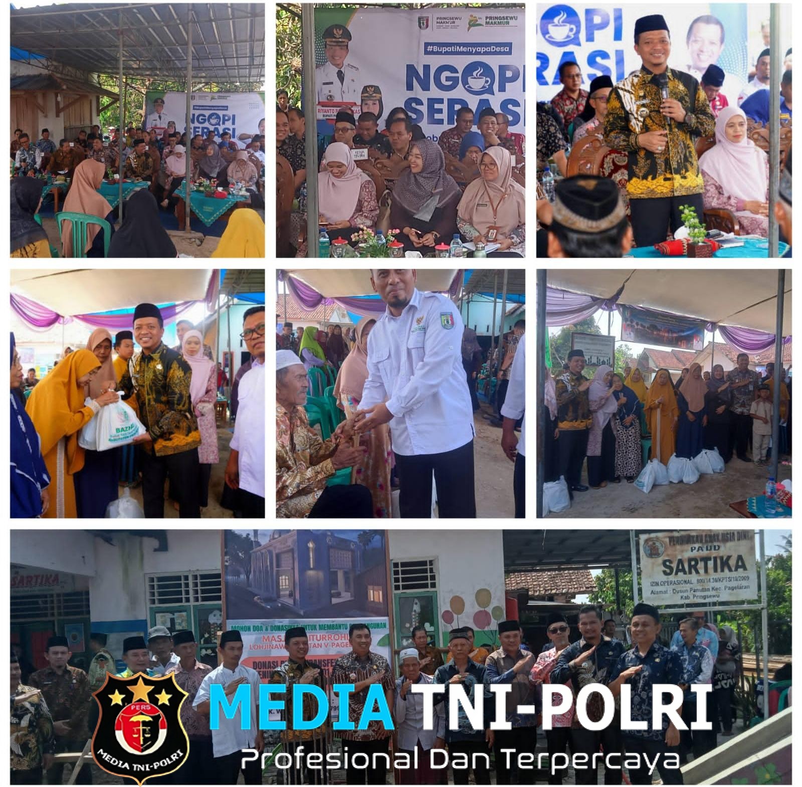 Pemkab Pringsewu Gelar Ngopi Serasi Ke-26 Di Pekon Panutan Kecamatan Pagelaran