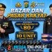 Sambut HUT Bhayangkara ke-80, Polda Lampung Gelar Bazar hingga Olahraga Bersama Bertabur Grandprize