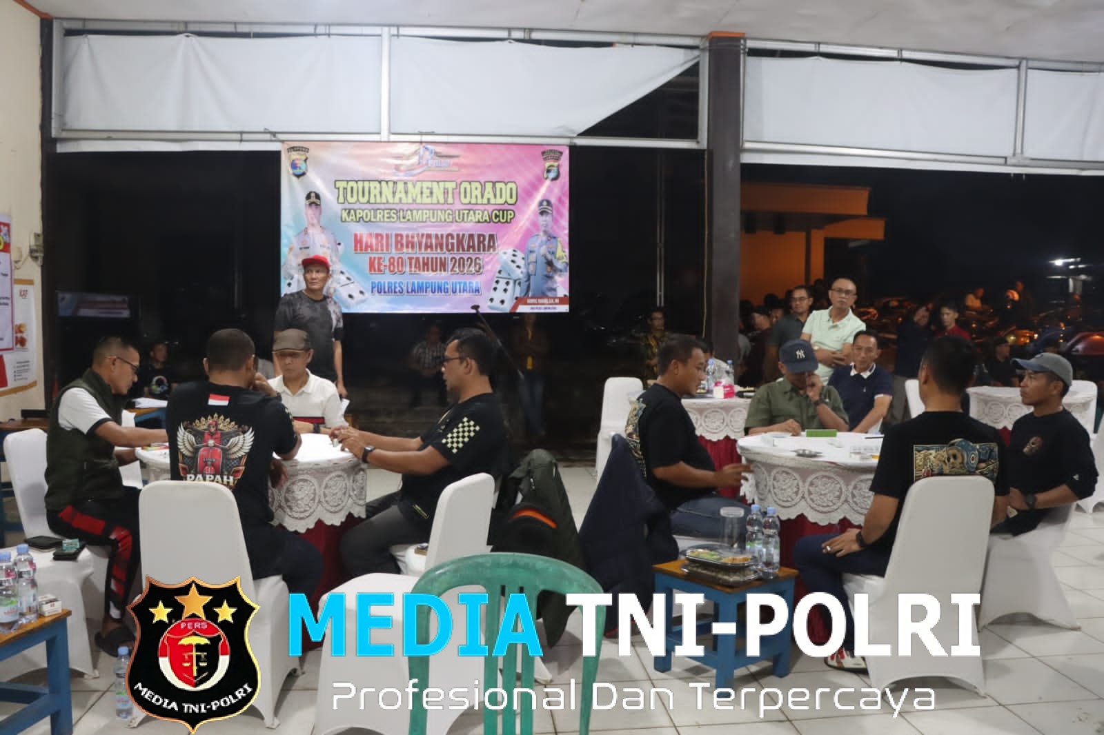 Semarak Hari Bhayangkara ke-80, Polres Lampung Utara Gelar Tournament Orado Kapolres Cup 2026