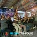 Dukungan Warnai Nobar Piala Dunia di Koramil 01/Wonogiri