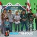 Personel Satgas Bakti TNI Untuk Rakyat Rampungkan Rehabilitasi Masjid Al-Mukhlis di Lahusa