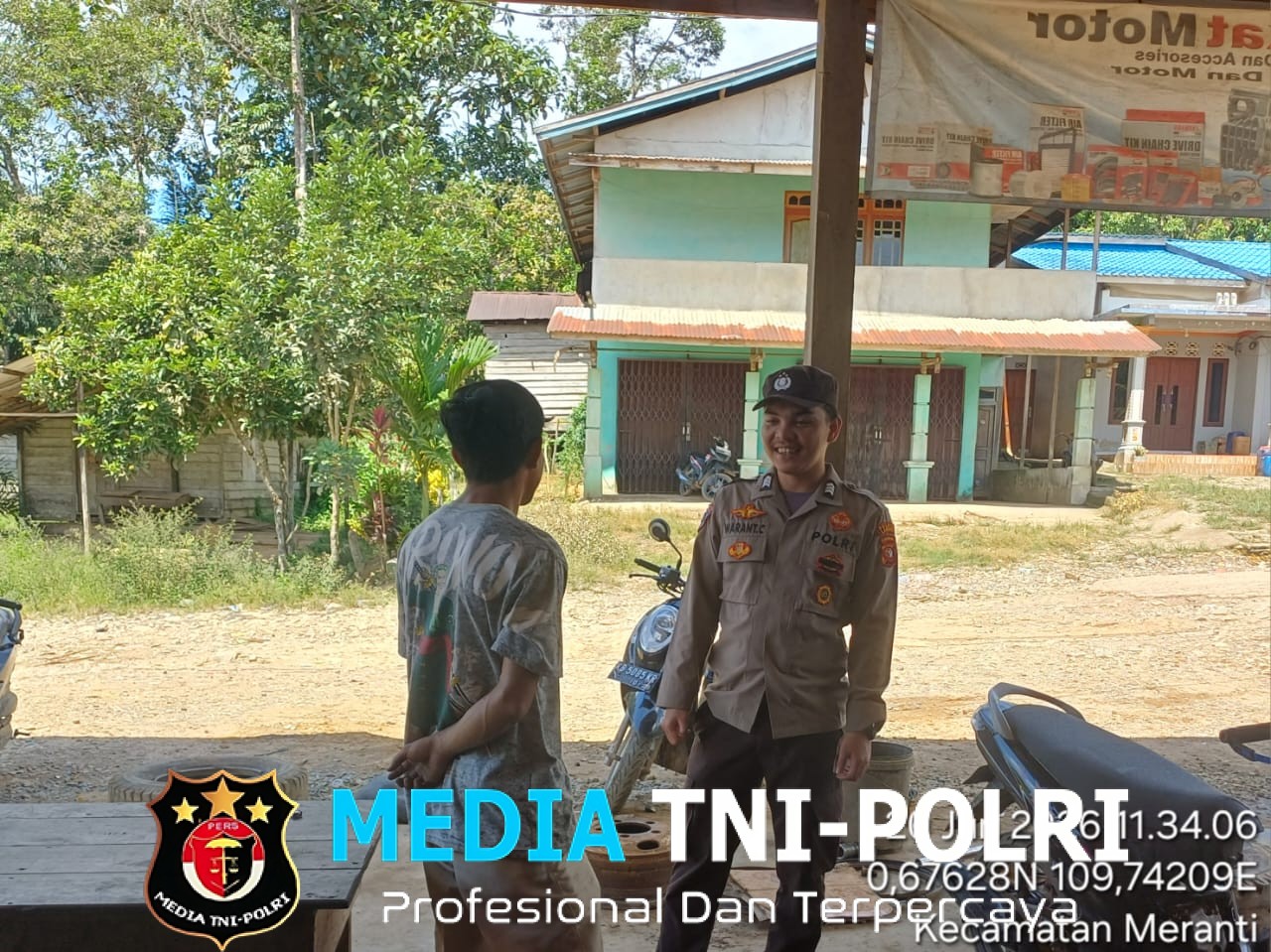 Humanis di Tengah Masyarakat, Polisi Sambangi Warga dan Ajak Jaga Keamanan Lingkungan
