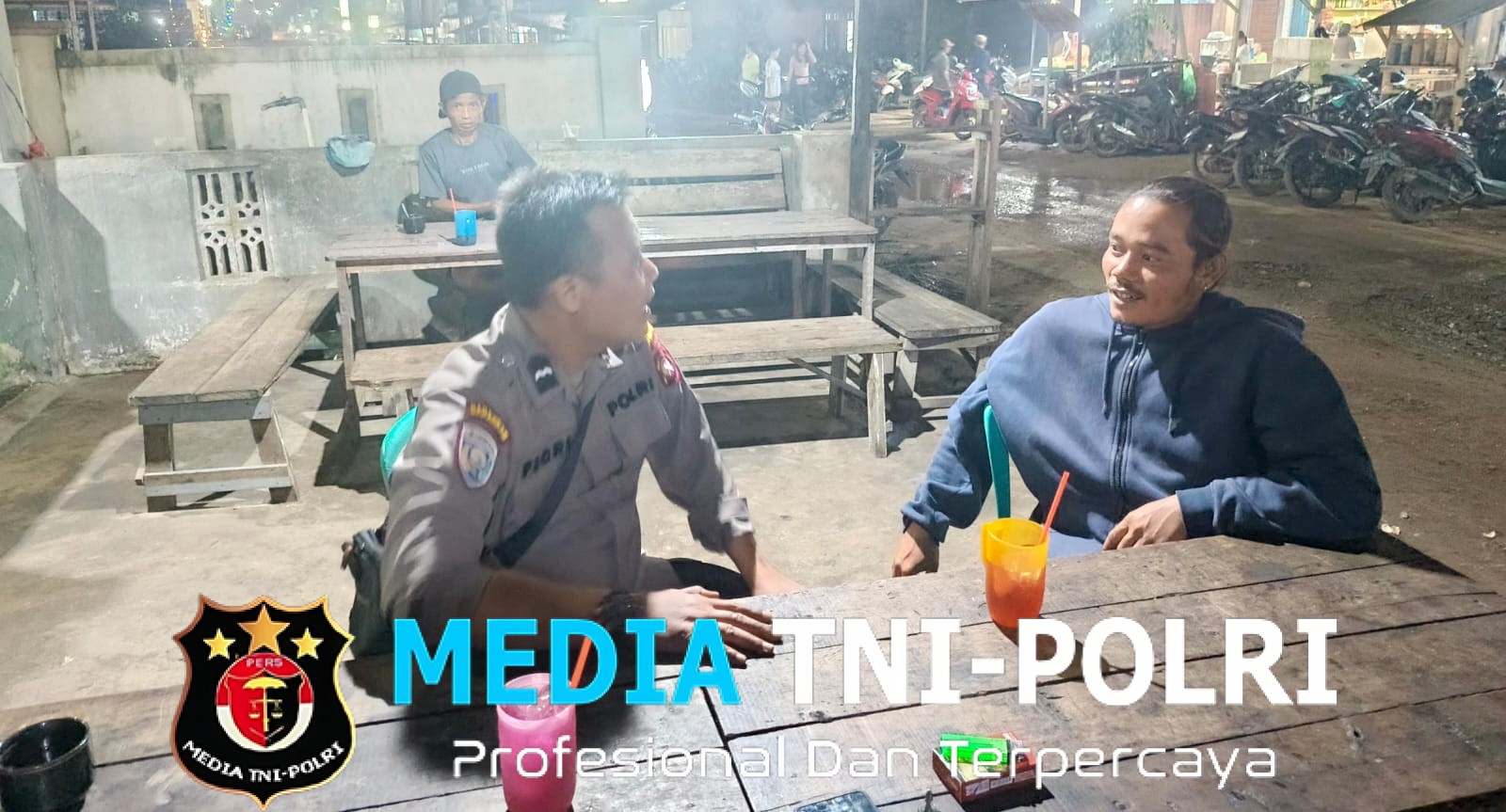 Personel Subsektor Sompak Intensifkan Patroli Kamtibmas di Malam Hari