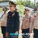 Penghormatan Terakhir untuk AIPTU Samas, Polres Metro Bekasi Lepas Almarhum dengan Upacara Kedinasan
