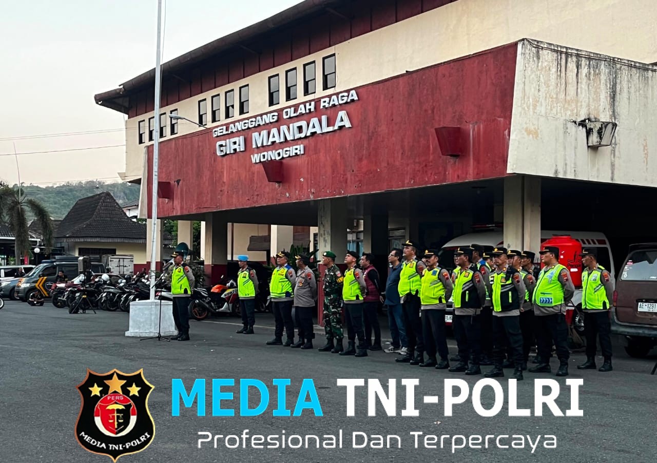 Polres Wonogiri Siagakan 467 Personel Amankan Pengesahan Warga Baru PSHT, Wujud Komitmen Ciptakan Kamtibmas Kondusif