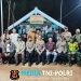 Tim Subdit Polmas Polda Lampung Lakukan Penilaian Lomba Satkamling di Lampung Utara dalam Rangka HUT Bhayangkara ke-80