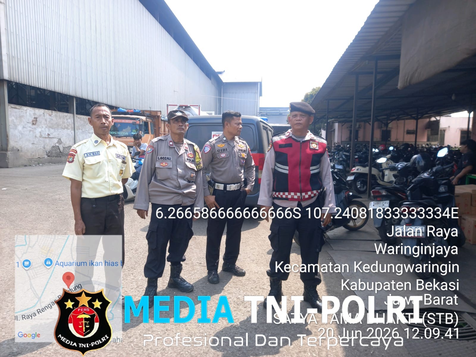 Patroli Dialogis Polsek Kedungwaringin Antisipasi 3C dan Tawuran