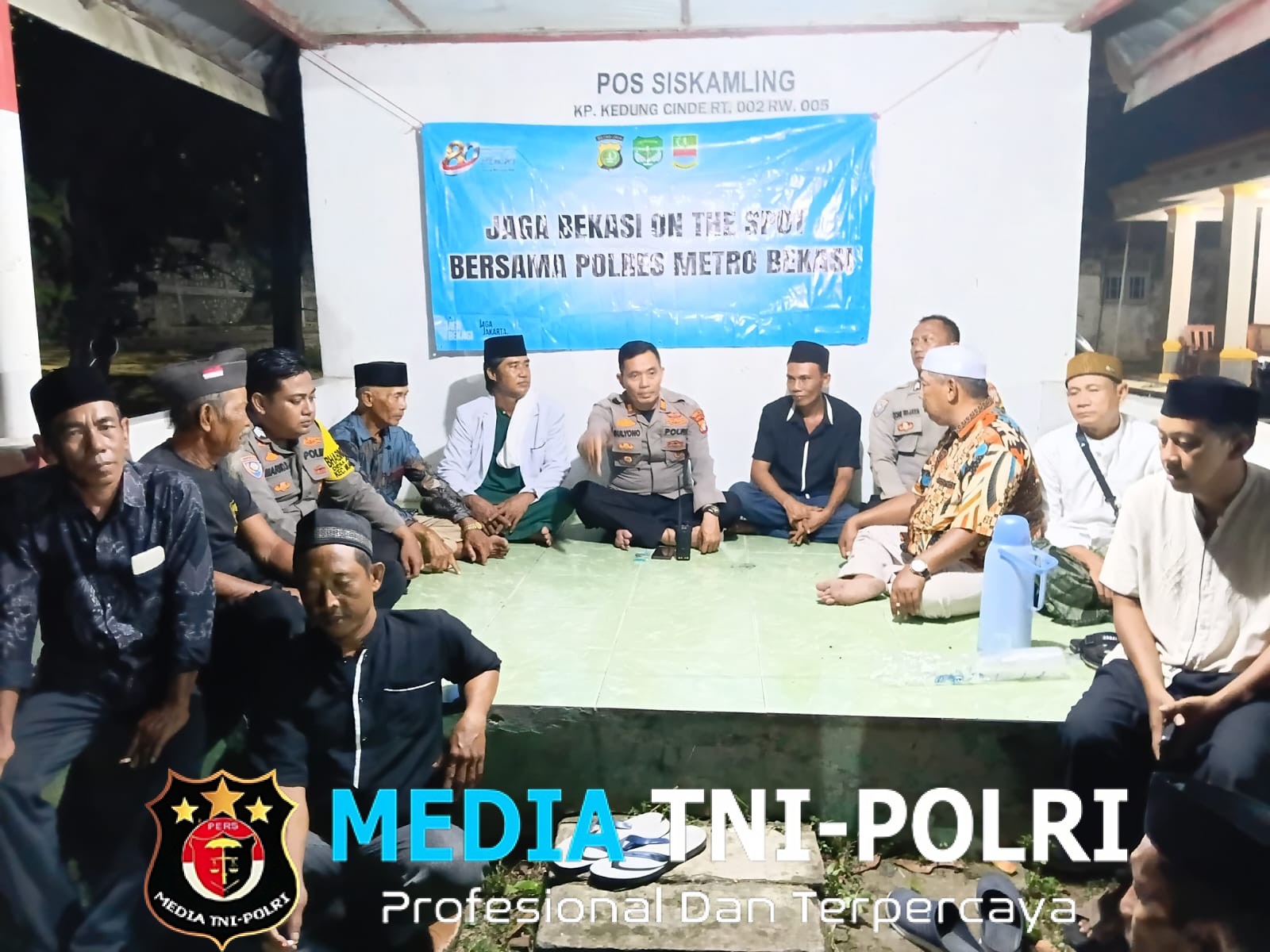 Jaga Jakarta Jaga Bekasi Dari Kedung Cinde, Polisi dan Warga Merawat Rasa Aman Bersama