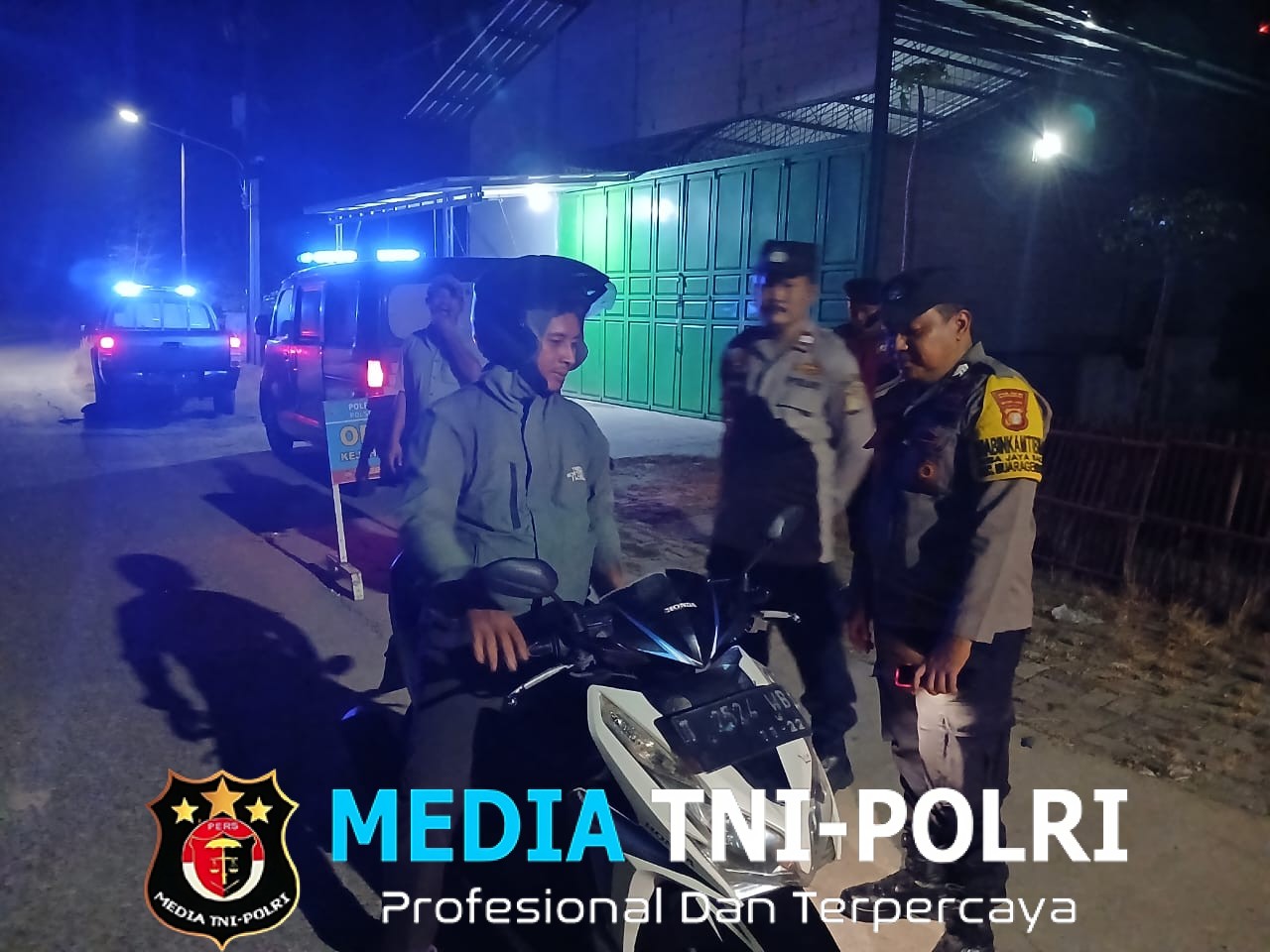 Jaga Jakarta Jaga Bekasi Menembus Dini Hari, Polsek Muara Gembong Persempit Ruang Kejahatan Jalanan