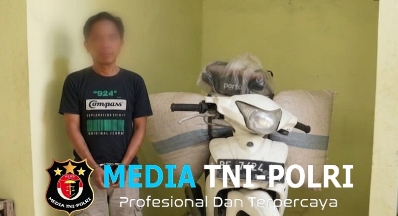 Sebulan Lalu Tinggalkan Motor dan Dua Karung Kopi, Satu Pelaku Ditangkap Polsek Pulau Panggung di Ulu Belu