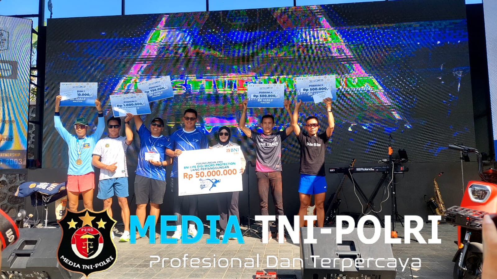 Dandim 0818 Malang-Batu Bersama Danrem 083 Ikuti Paolo Run Fest 2026, Semarakkan HUT Bhayangkara ke-80 di Kota Batu