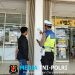Personil Piket Sat Lantas Polres Mesuji Laksanakan Patroli Janji Jaga di Kawasan Islamic Center