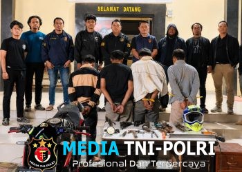 Polsek Pulau Panggung Tetapkan 4 Tersangka Pembobolan Puluhan Warung dan Rumah di Ulu Belu, 4 Pelaku DPO