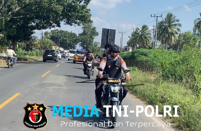 Patroli “Janji Jaga” Sat Samapta Polres Lampung Timur Perkuat Keamanan Wilayah