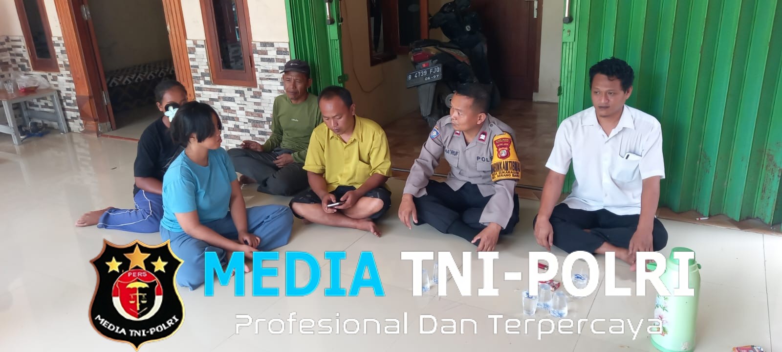 Bhabinkamtibmas Sukaragam Pastikan Pelajar yang Sempat Dilaporkan Pergi dari Rumah Telah Kembali