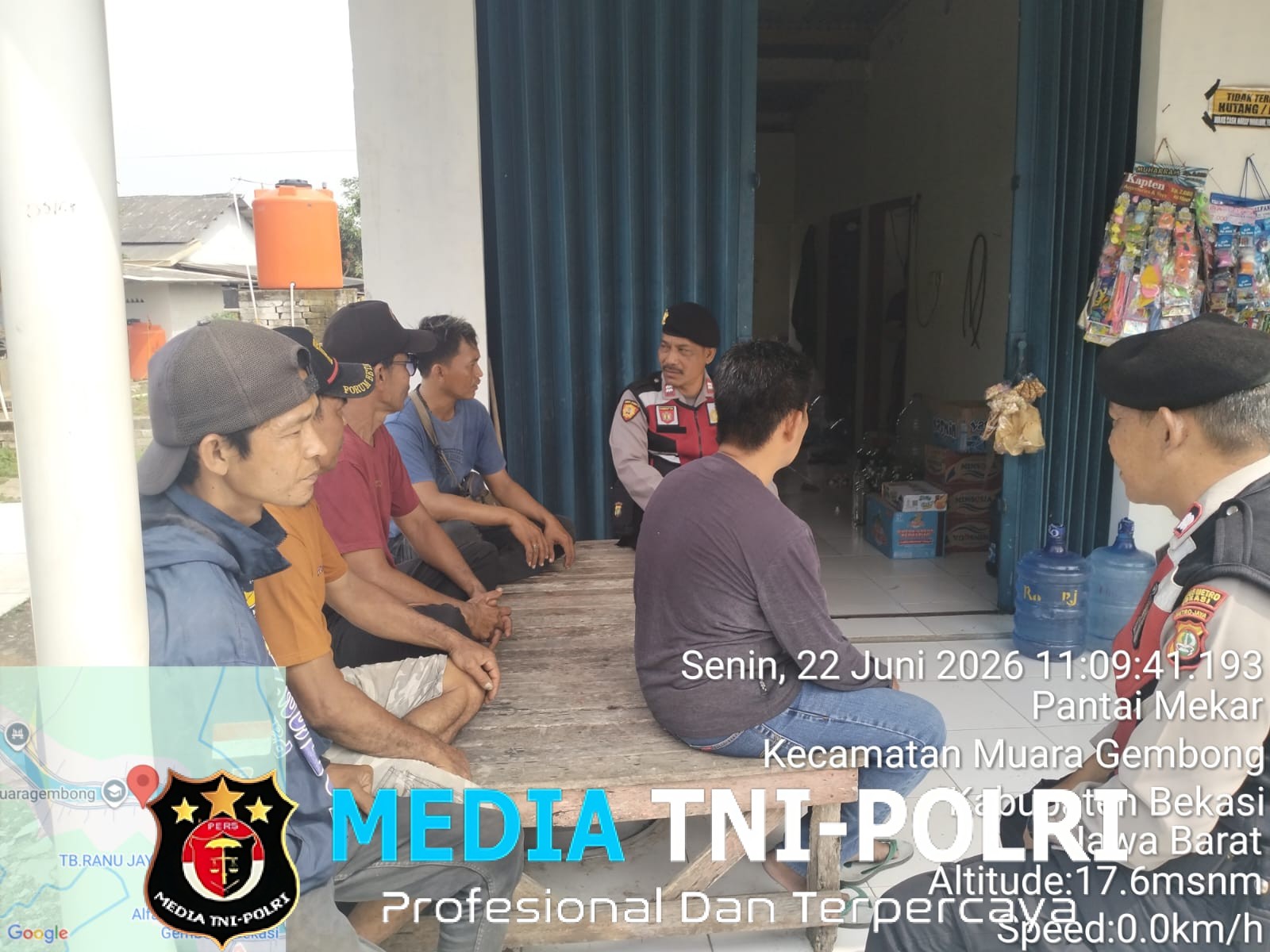 Jaga Jakarta Jaga Bekasi Patroli KRYD Polsek Muara Gembong Perkuat Pencegahan Gangguan Kamtibmas