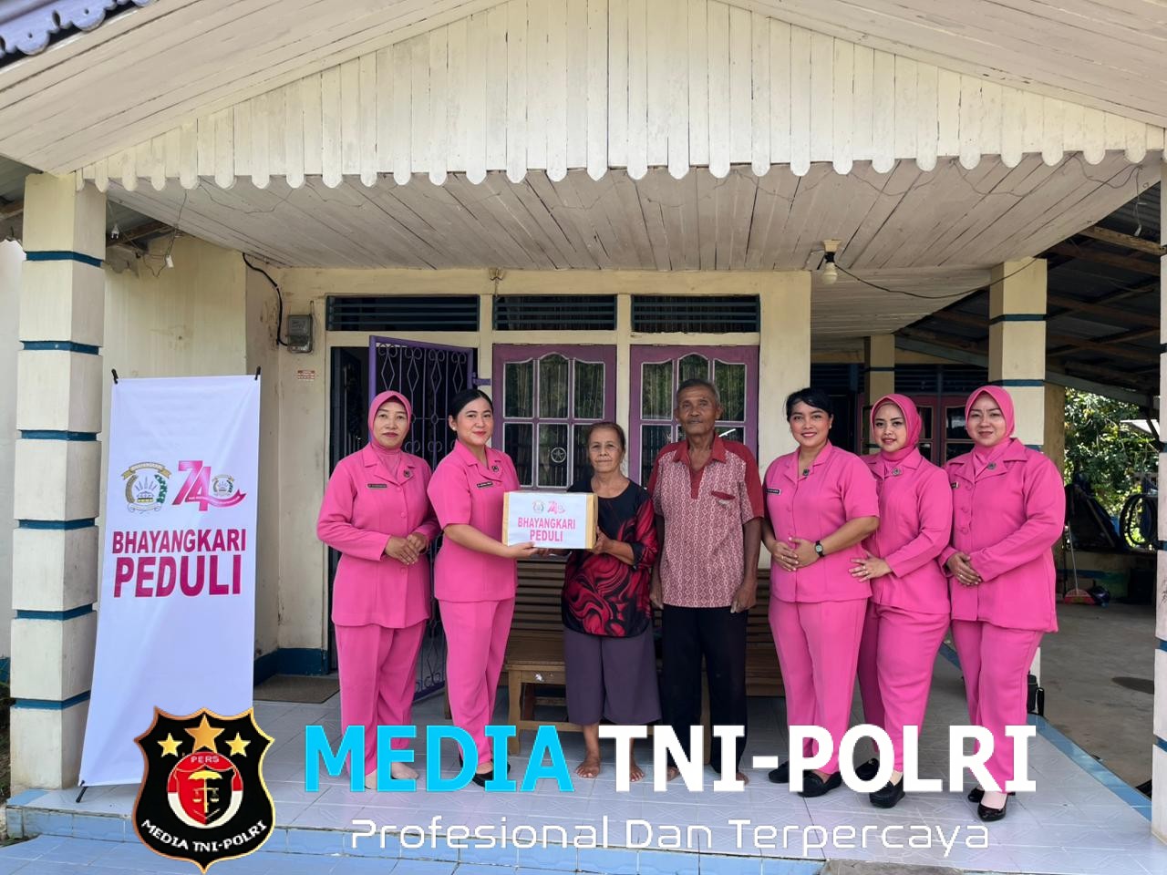 Dalam Rangka Hari Bhayangkara Ke-80, Kapolsek Mempawah Hulu Laksanakan Anjangsana kepada Purnawirawan dan Warakawuri Polri