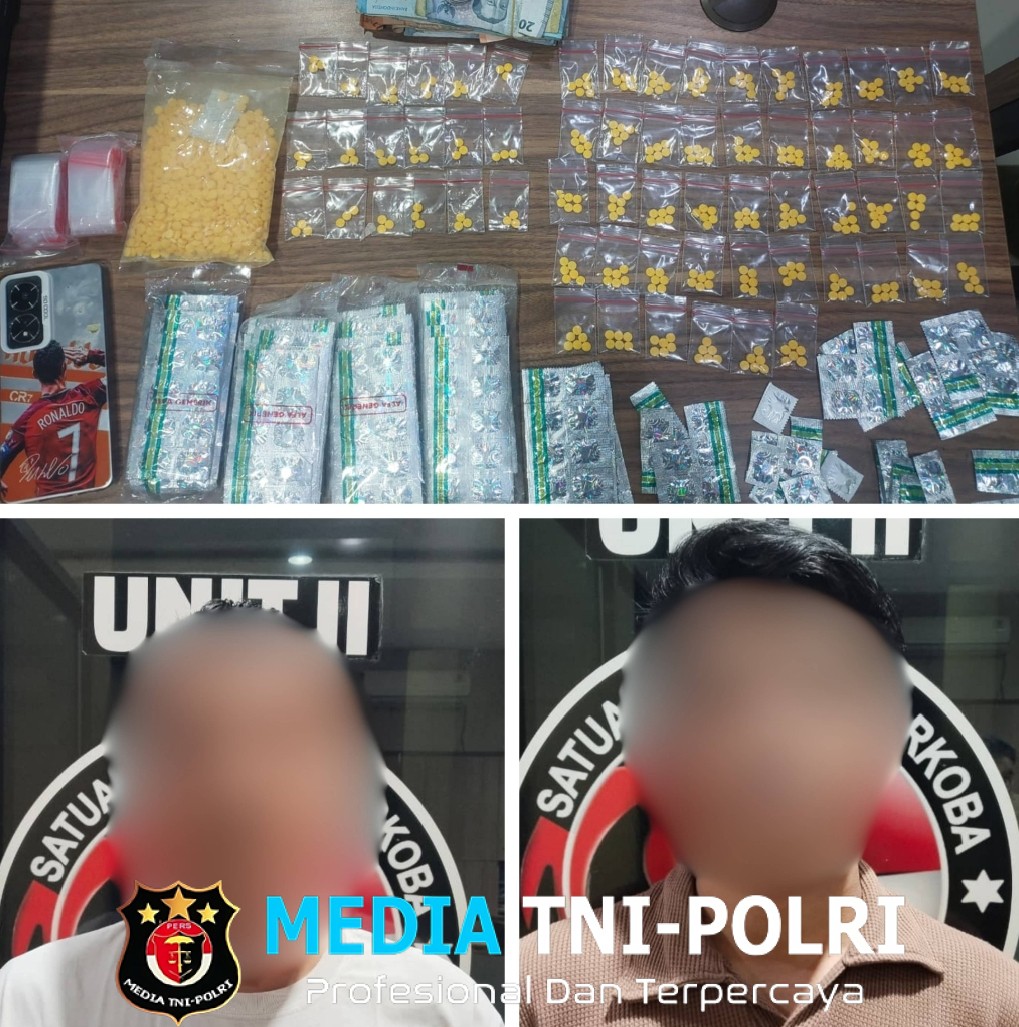 Satresnarkoba Polres Metro Bekasi Ungkap Dugaan Peredaran Obat Keras Daftar G di Tarumajaya