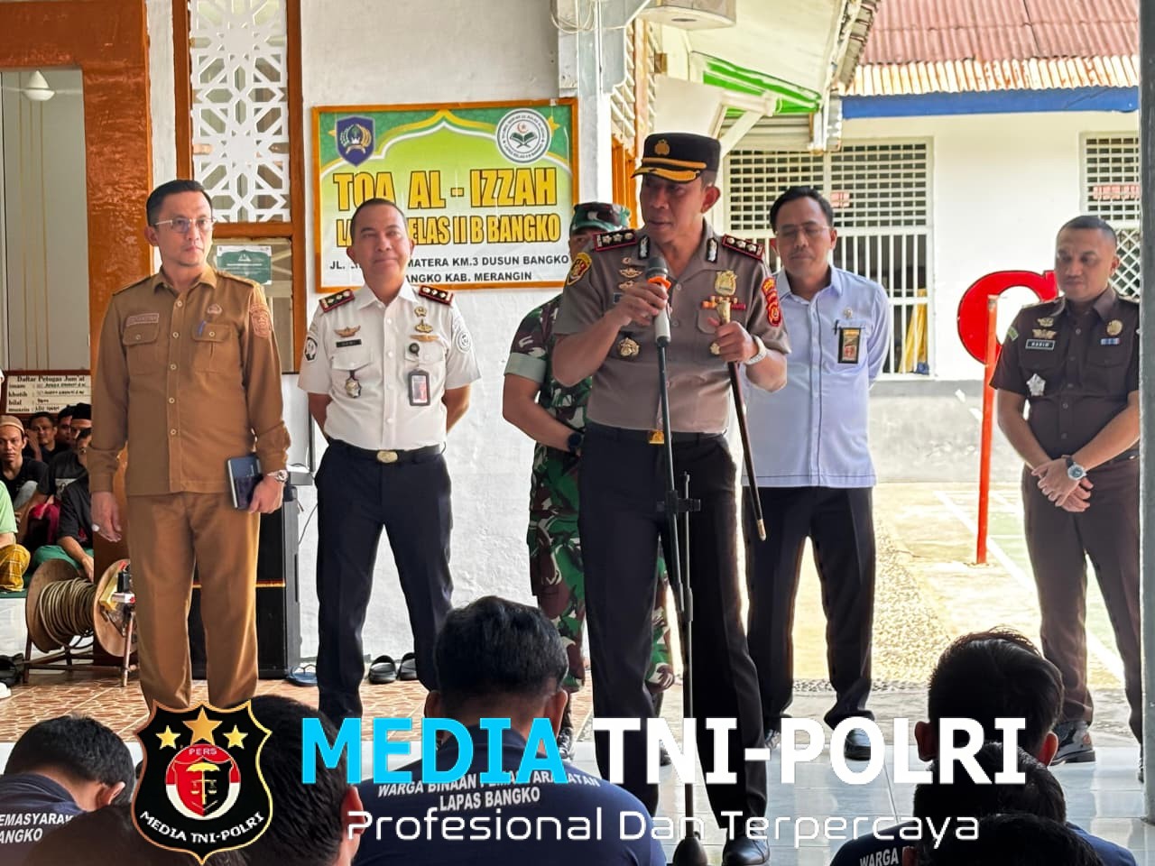 Jelang Hari Bhayangkara ke 80 Kapolres Merangin Tekankan Pembinaan Humanis, Dukung Hadirnya Ruang Tahanan Khusus Anak di Lapas Kelas IIB Bangko