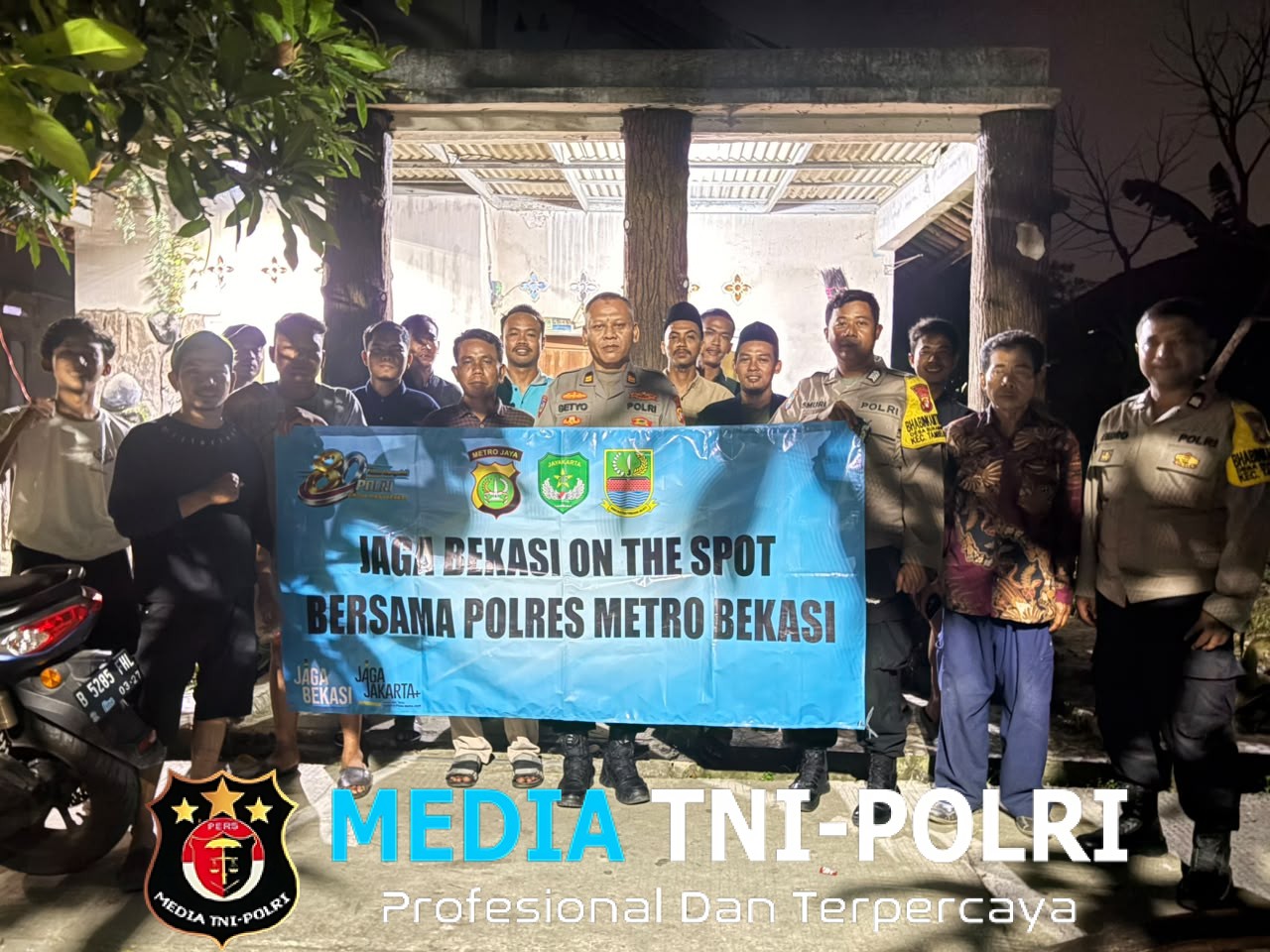 Polsek Tambelang Gelar Jaga Bekasi On The Spot Ajak Warga Aktif Kamtibmas
