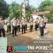 Kapolsek Menyuke Pimpin Pelaksanaan Apel Pagi