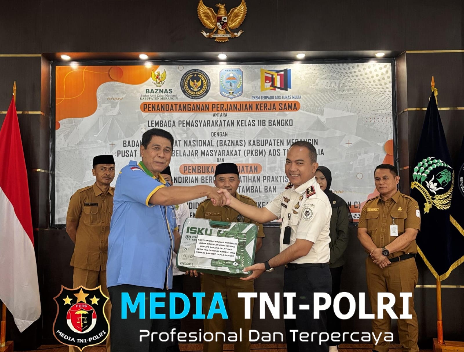Perkuat Pembinaan Warga Binaan, Lapas Bangko Gandeng BAZNAS dan PKBM ADS Tunas Mulia untuk Tingkatkan Kemandirian dan Kepribadian