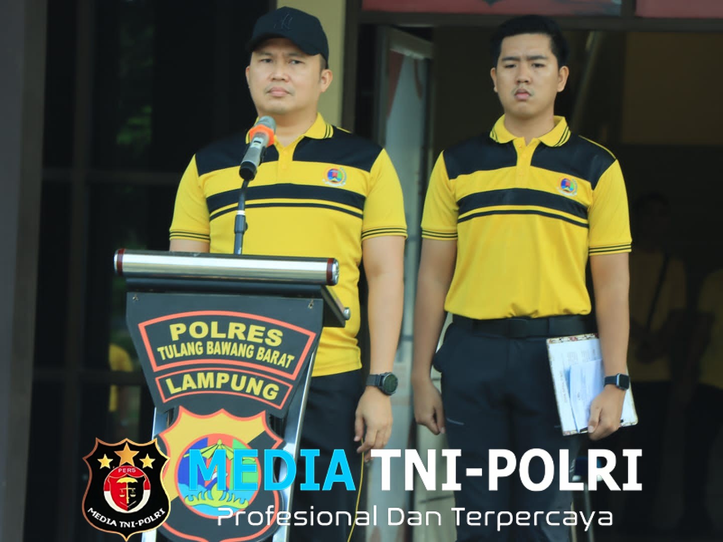 Kapolres Tulang Bawang Barat Membuka Pertandingan Volly Ball Kapolres Cup dalam Rangka HUT Bhayangkara ke-80