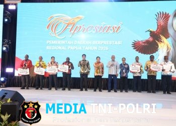 Apresiasi Kinerja Pembangunan, Kemendagri Beri Penghargaan Daerah Berprestasi Regional Papua