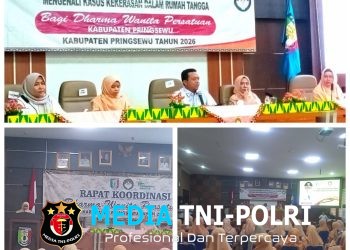 DWP Pringsewu Gelar Rakor, Pelatihan Wirausaha & Sosialisasi Mengenali Kasus KDRT