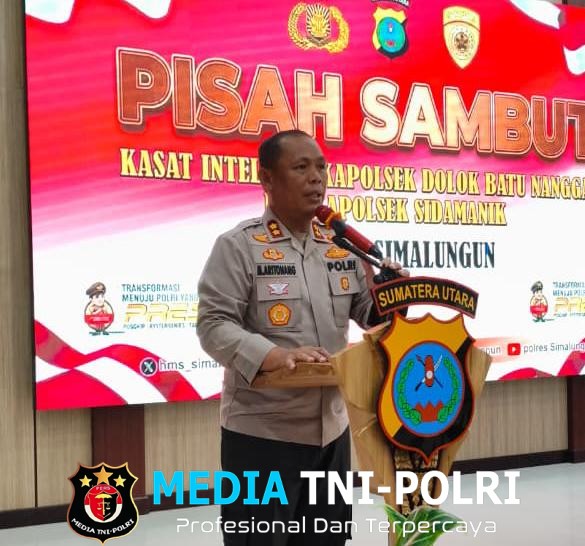 Kapolres Simalungun Pimpin Acara Pisah Sambut “Jabatan Baru Adalah Awal Pengabdian Yang Lebih Besar”