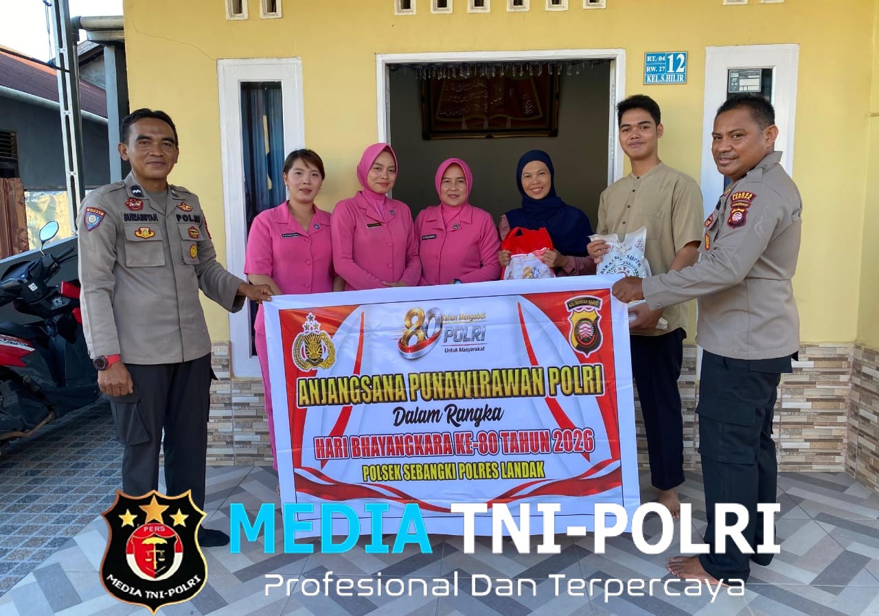 Sentuh Hati Warakawuri di Hari Bhayangkara ke-80, Polsek Sebangki Gelar Anjangsana Penuh Kehangatan