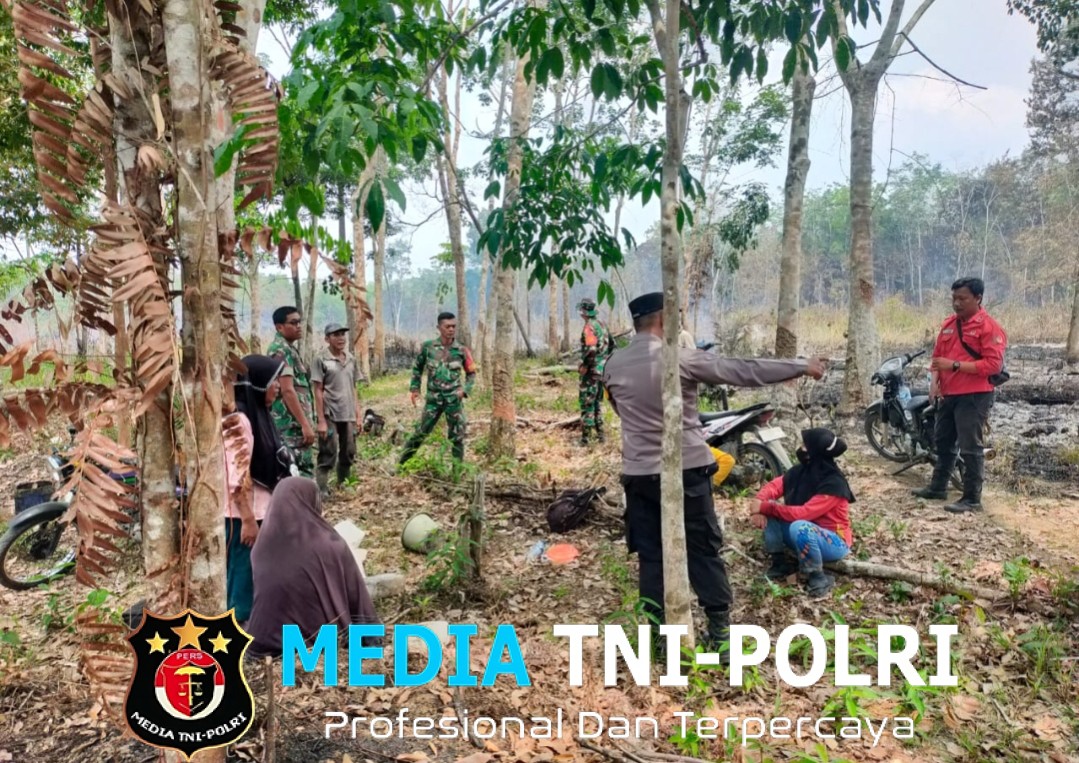 Babinsa Koramil 420-02/Ma limun Bersama Babinkamtibmas Cek Titik hospot