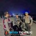 Patroli Tengah Malam di Jembatan Penombo, Polsek Muara Gembong Perkuat Pencegahan Kejahatan Jalanan