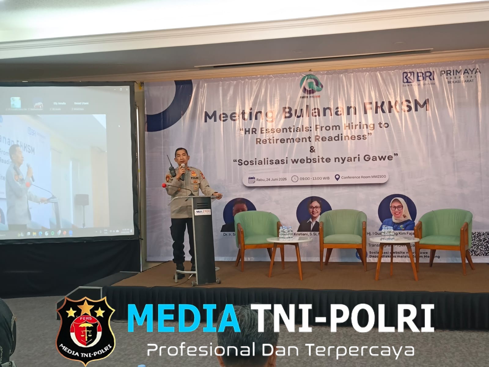Jaga Jakarta Jaga Bekasi, Polres Metro Bekasi Dorong Ruang Dialog Ketenagakerjaan di Kawasan Industri MM2100