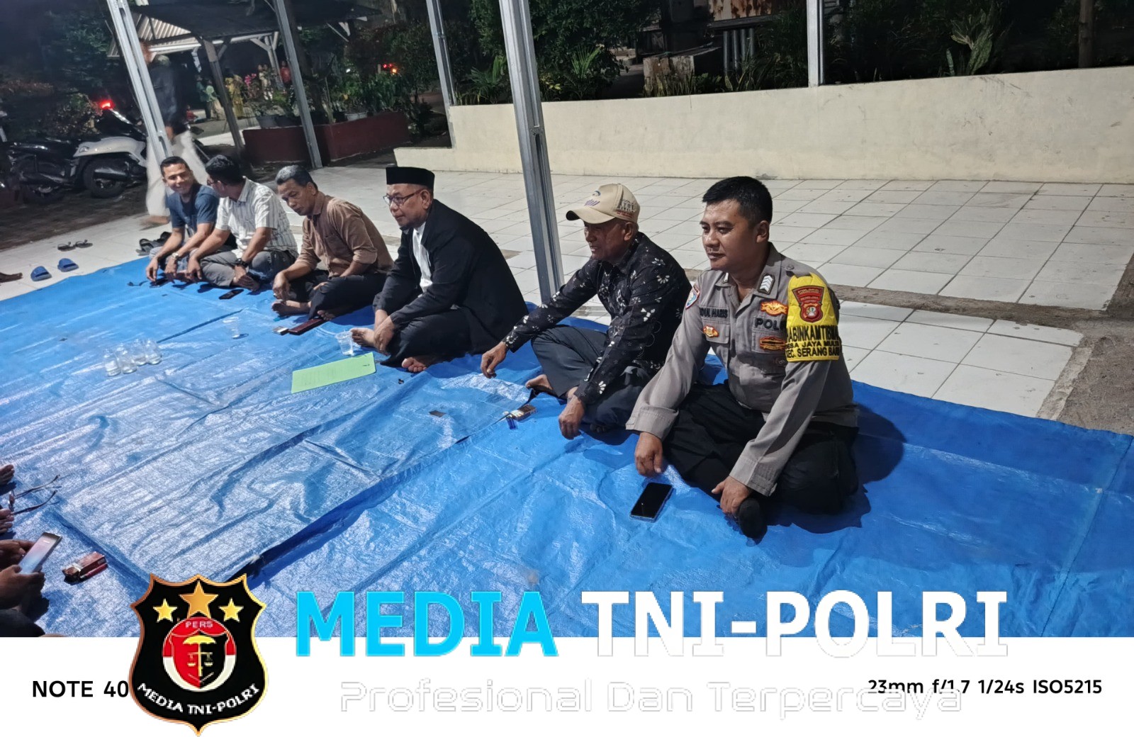 Jaga Jakarta Jaga Bekasi, Bhabinkamtibmas Hadiri Rapat Penunjukan Plt. Ketua RW 13 Jayamulya