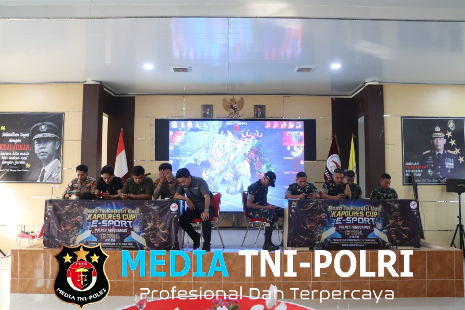 Polres Tanggamus Gelar Kapolres Cup E-Sport Mobile Legends 2026, Diikuti 34 Tim dari Berbagai Kalangan