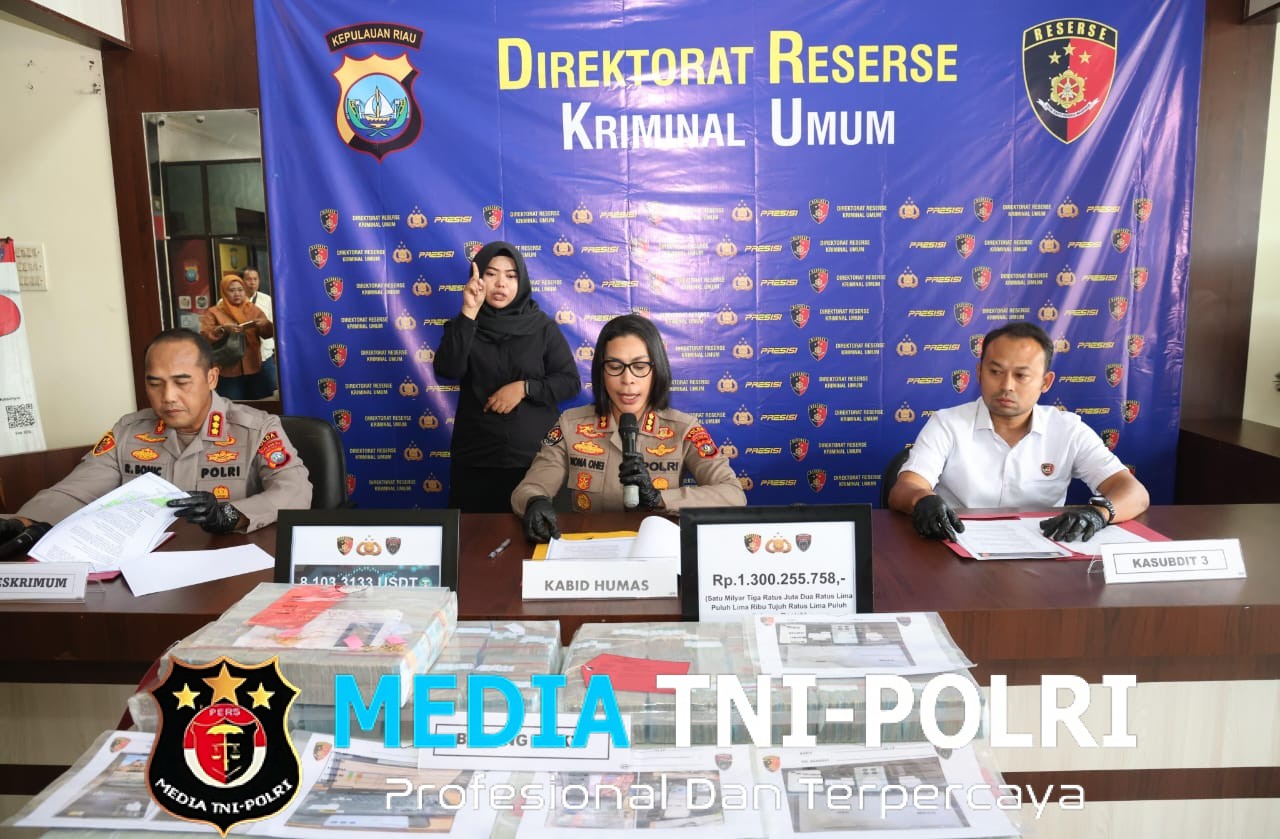 Ditreskrimum Polda Kepri Ungkap Jaringan Promosi Judi Online Internasional, Lima Tersangka dan Aset Miliaran Rupiah Diamankan