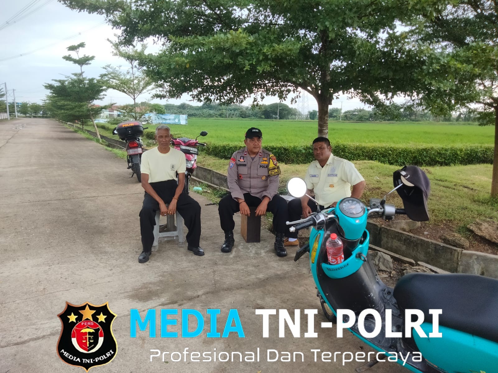 Bhabinkamtibmas Srijaya Perkuat Peran Security Cegah Tawuran dan Kriminalitas